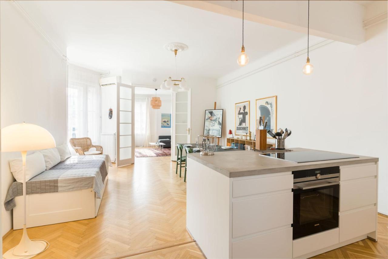 בודפשט Klauzal Apartment W/3 Bedrooms, French Balcony מראה חיצוני תמונה